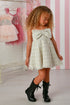 Remi Coco Tweed Bow Dress for Girls 12M-14